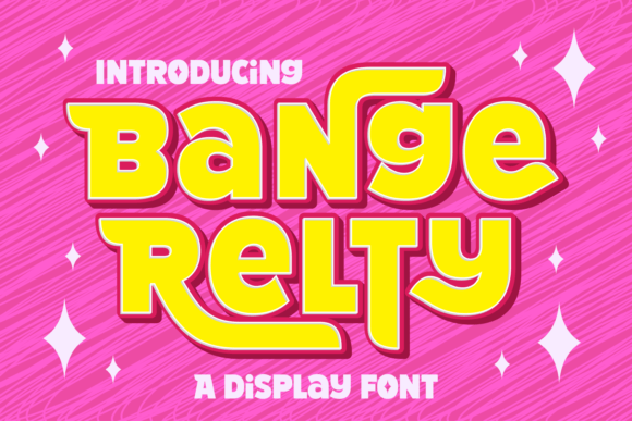 Bange Relty: A Charming Font for Creative Design