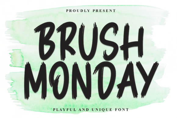 Brush Monday: The Elegant Display Font for Modern Design