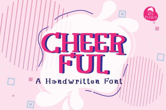 Cheerful: A Quirky Display Font for Dynamic Design