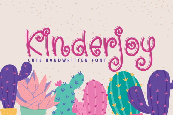 KInderjoy: A Font That Brings Whimsy to Modern Design