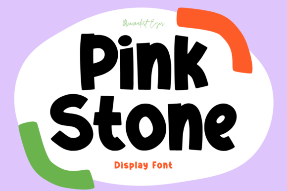 Pink Stone: A Quirky Font for Creative Branding